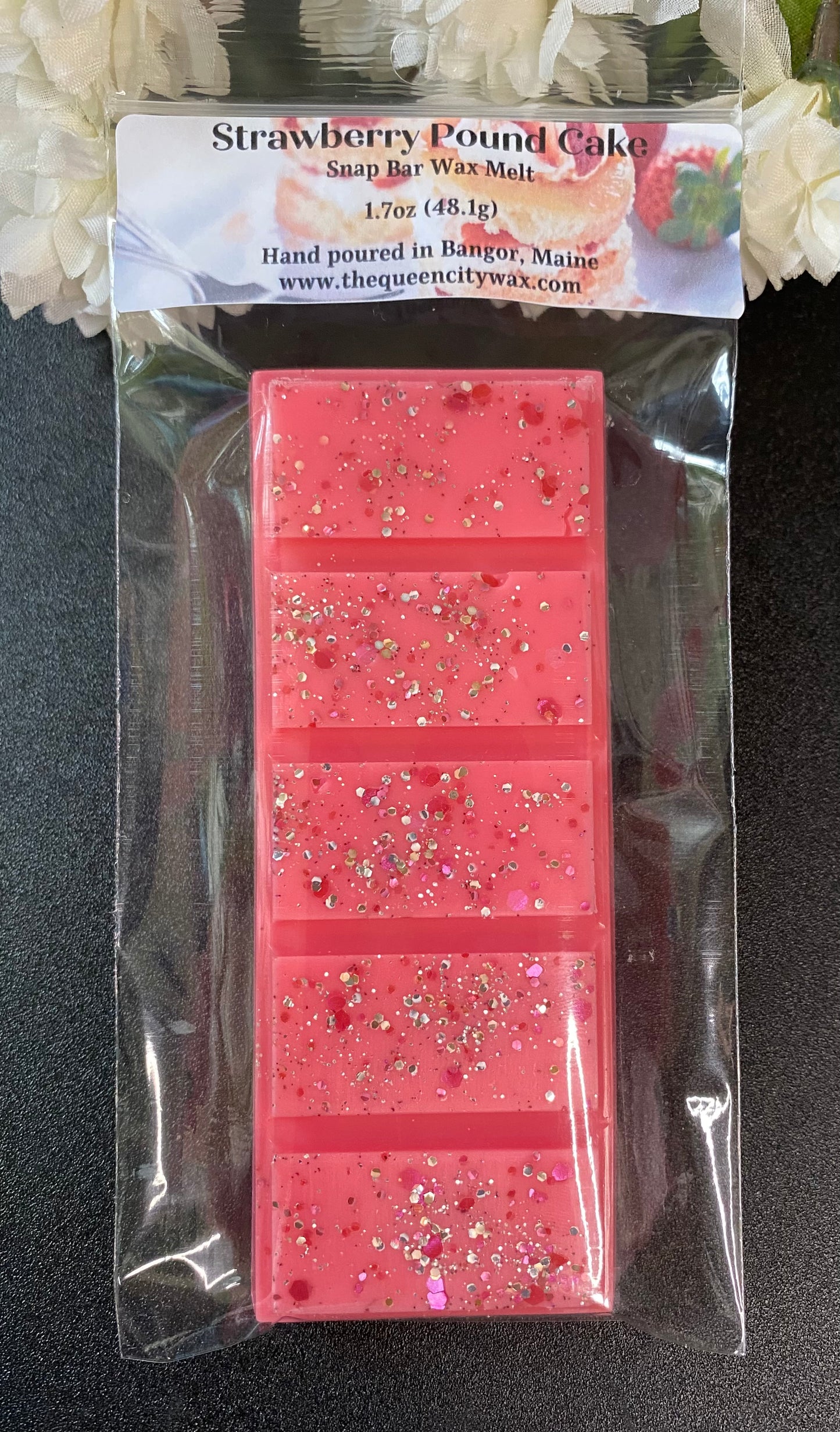 Strawberry Pound Cake scented wax melt | home fragrance