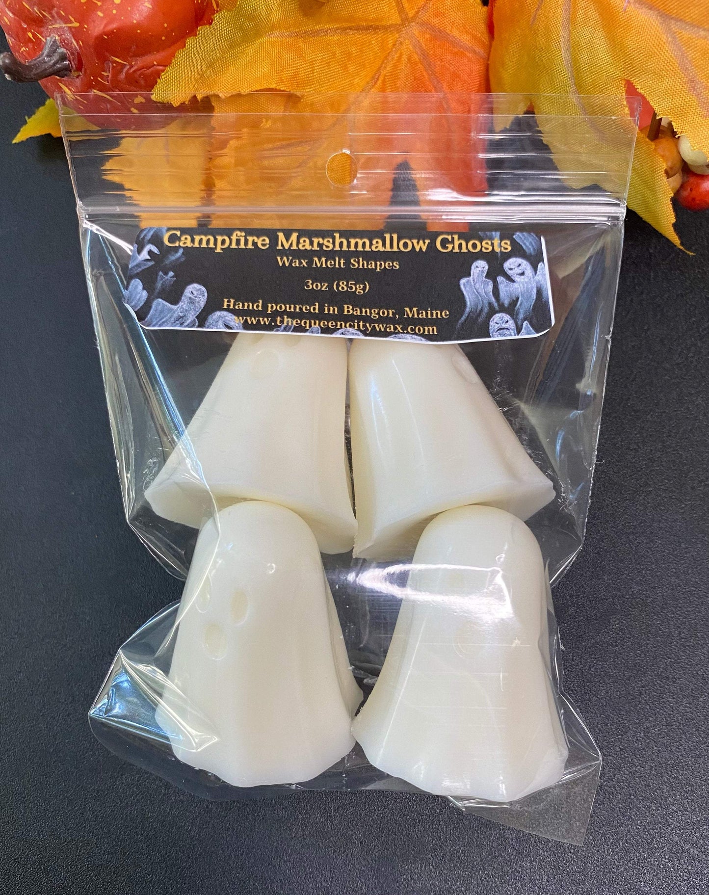 Campfire Marshmallow Ghosts scented wax melts | home fragrance