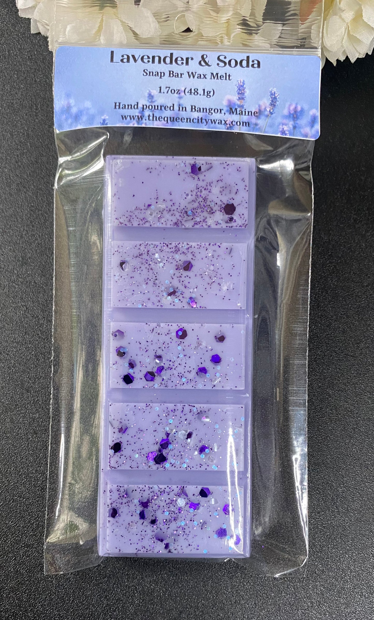 Lavender & Soda scented wax melt | home fragrance