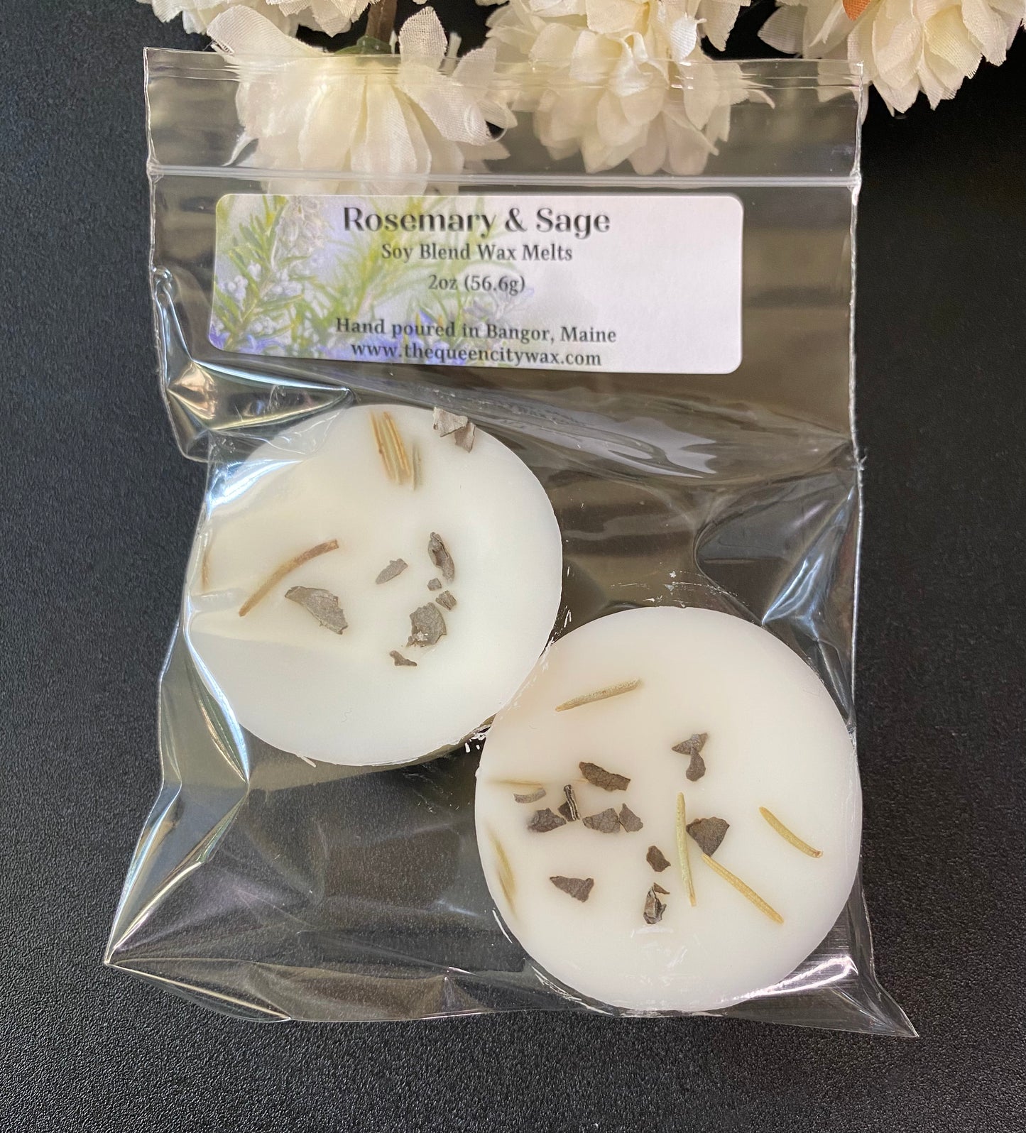 Rosemary & Sage scented wax melts | home fragrance